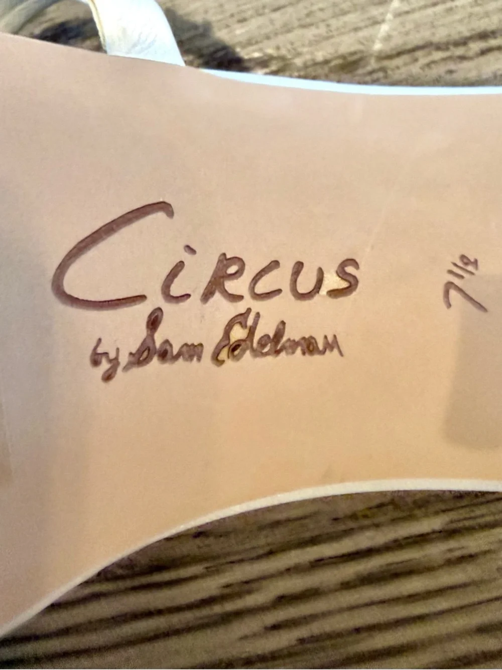🚨Circus by Sam Edelman White Cecily Heeled Mules | Sz. 7.5M | (NWB) - Picture 9 of 9